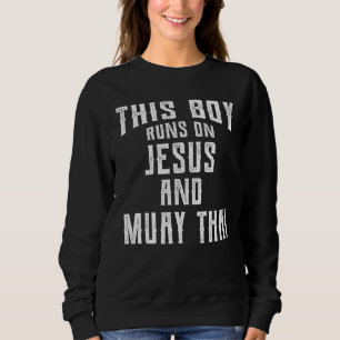 Camiseta Este Rapaz Funciona Com Jesus E Muay Thai Christia