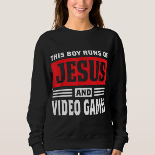 Camiseta Este Rapaz Funciona Com Jesus E Videos games Chris