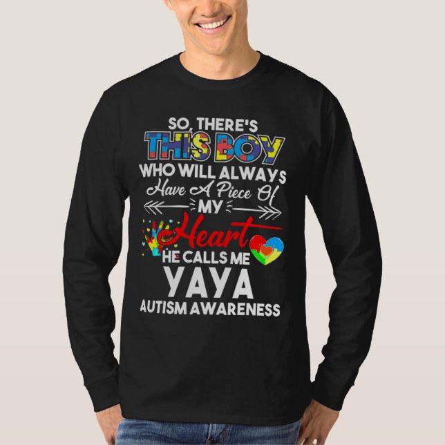 Camiseta Este Rapaz Me Chama De Equipe De Consciência Do Au (Frente)