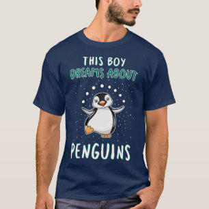 Camiseta Este Rapaz Sonha Com Pinguins