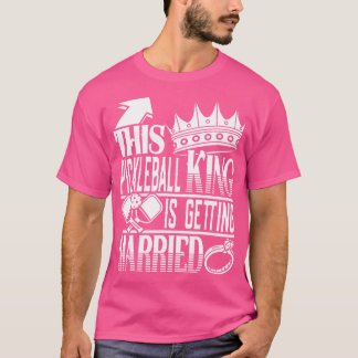 Camiseta Este Rei do Pickleball Está Se Casando Despedida d