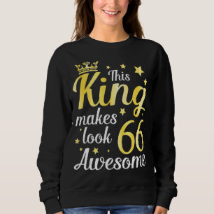Camiseta Este Rei Faz Com Que 66 Anos Pareça Incrível Feliz