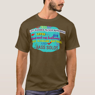 Camiseta Este representante do VCR ama Baterias de Balões d