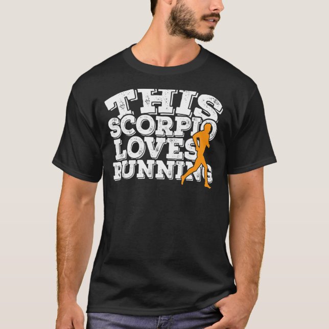 Camiseta Este Scorpio Adora Executar (Frente)