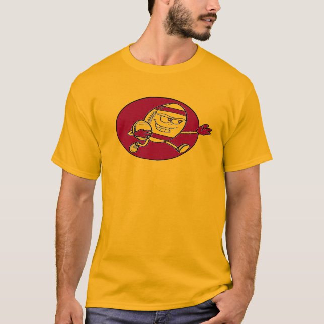 Camiseta Este Tee de Futebol para o Jogador (Frente)