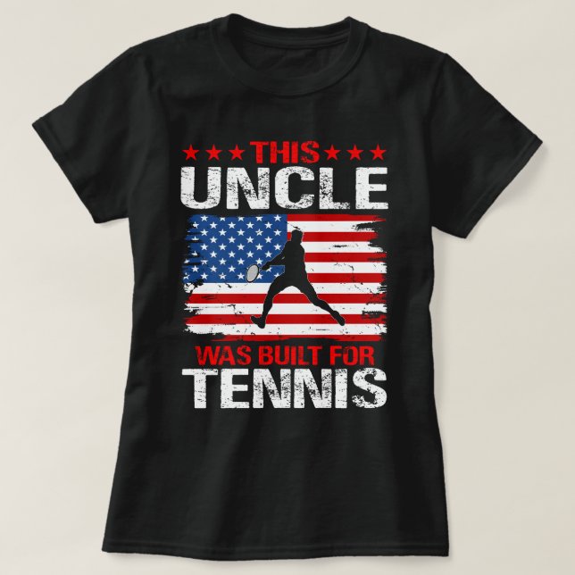 Camiseta Este TIO foi construído para Tênis (Frente do Design)