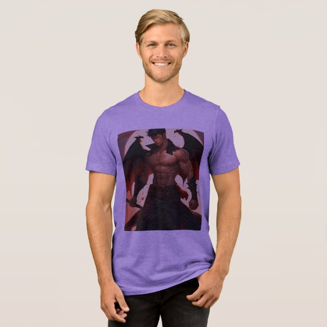 Camiseta Este título capta o intenso contraste de um devi (Frente Completa)