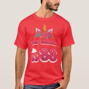 Camiseta Este Unicórnio tem 88 88 anos, 88t