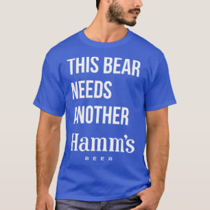 Camiseta ESTE URSO PRECISA DE OUTRO HAMMS Cerveja sem cor