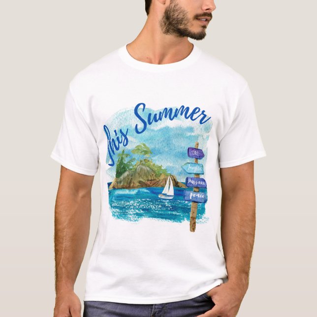 Camiseta Este Verão (Frente)
