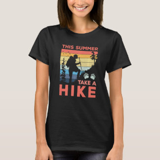 Camiseta Este Verão Faça Trilhas E Divirta-se Na Natureza M
