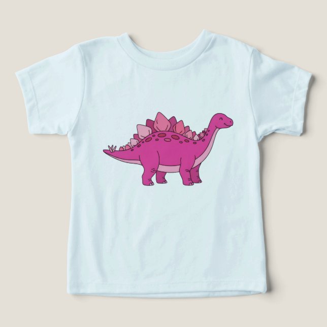 Camiseta Estegossauro (Design frontal)