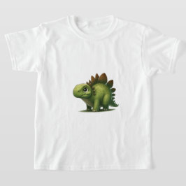 Camiseta Estegossauro Fofo – Coleção Amigos do Kammli