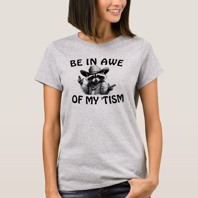 CAMISETA ESTEJA A FAVOR DO MEU TISM (Frente)