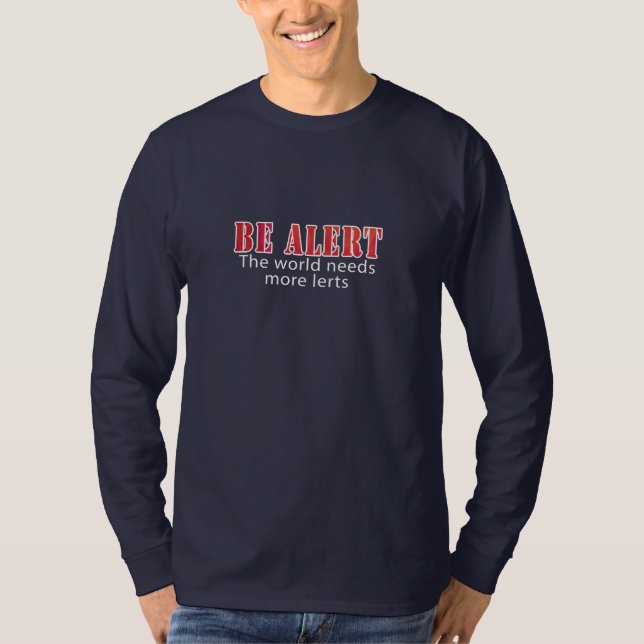 Camiseta Esteja alerta (Frente)