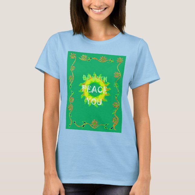Camiseta Esteja Com A Paz (Frente)