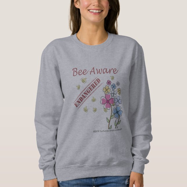 Camiseta Esteja Consciente - Salve as Abelhas (Frente)