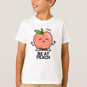Camiseta Esteja No Peach Engraçado Fruta Pun