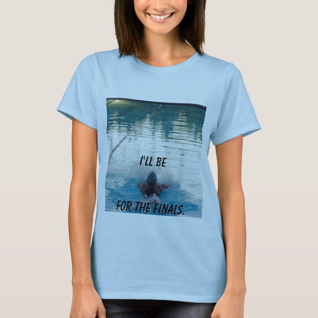 Camiseta esteja para trás para finais (Frente)