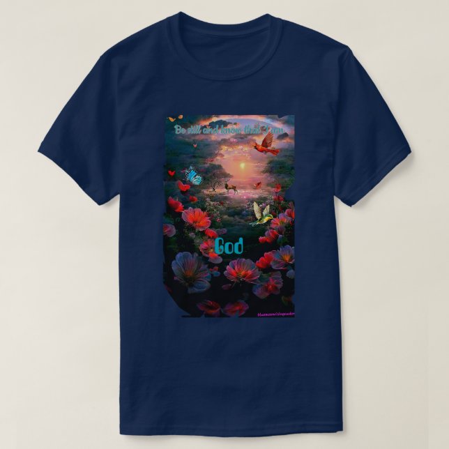 Camiseta Esteja quieto (Frente do Design)