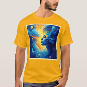 Camiseta Estelar Consciência Energia Espiritual