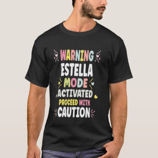 Camiseta ESTELLA Personalizadas Feminino Personalizado ESTE
