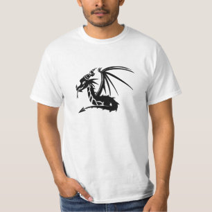 Camiseta Estêncil do dragão