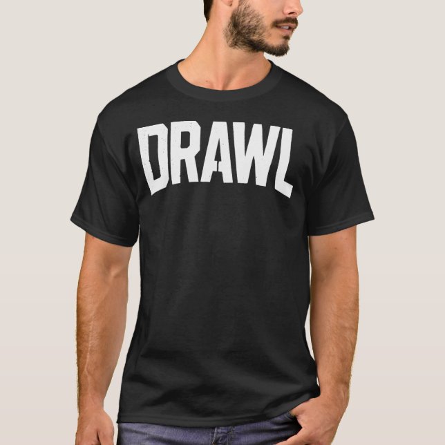 Camiseta Estêncil Drawl (Frente)