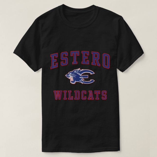 Camiseta Estero Segundo grau Wildcats (Frente do Design)