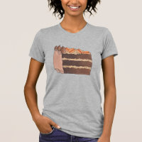 Esterse de Fatia de Bolo de Camada de Chocolate Al