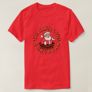 Camiseta Estes Papais noeis adoram descer