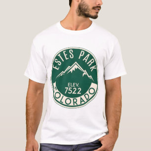 Camiseta Estes Park Colorado Montanhas Rochosas � Espírito