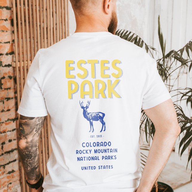 Camiseta Estes Park Colorado National Park Elk (Estes Park Colorado National Park Elk T-Shirt)