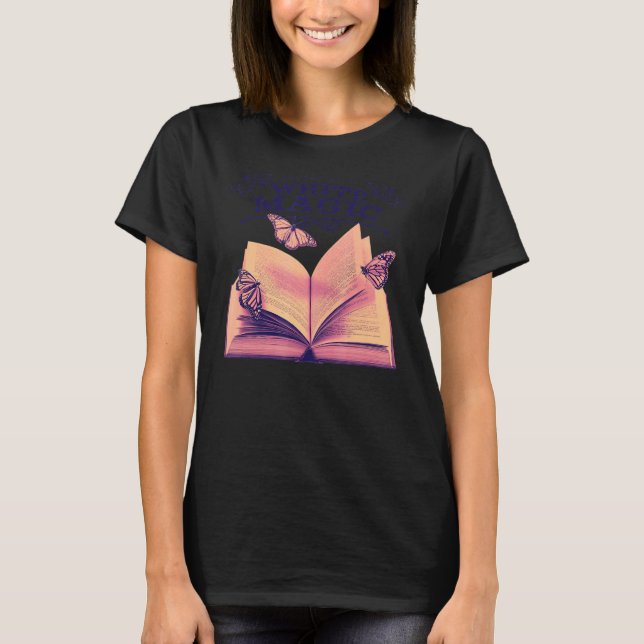 Camiseta Estética Celestial Tripla Moon Wicca Witchy Tarot (Frente)