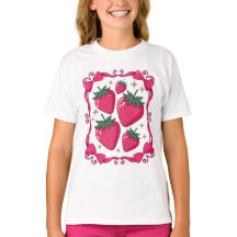 Estética Coquete de Morango Arco Rosa Design Fofo