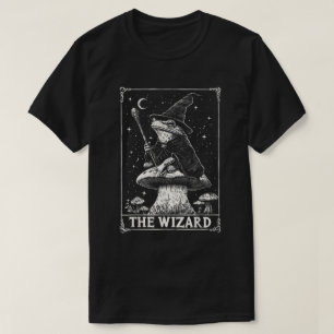 Camiseta Estética Cottagecore do Sapo Mago Místico