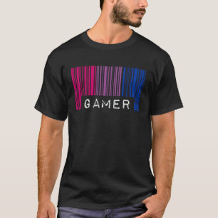 Camiseta Estética da Fila do Nerd do Orgulho de Código de B