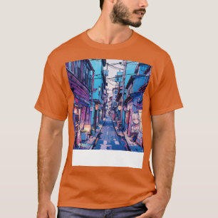 Camiseta Estética da rua 2 da casa japonesa