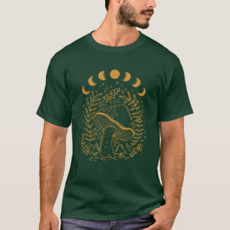 Camiseta Estética Dark Academia Goblincore Cottagecore Espí