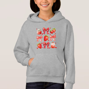 Camiseta Estética de Amor de Morango