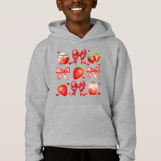 Camiseta Estética de Amor de Morango (Frente)
