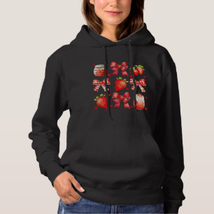 Camiseta Estética de Amor de Morango