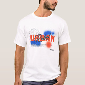 Camiseta Estética de Rua com Estilo de Grafite Urbana Rebel