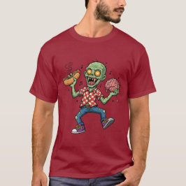 Camiseta Estética de Sobrevivência ao Apocalipse Z