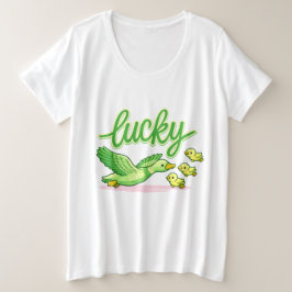 Camiseta Estética de Trevo Verde Sortudo - São Cut