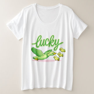 Camiseta Estética de Trevo Verde Sortudo - São Cut