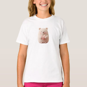 Camiseta Estética de Urso Aconchegante Fofo – Design de Ted