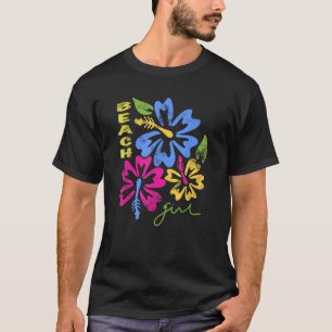 Camiseta Estética de Verão da Garota de Granola Salgada Vin
