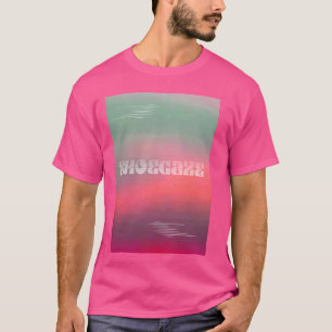 Camiseta Estética do Cobrir de Álbum ShoeGaze
