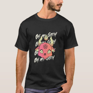 Camiseta Estética do Gótico Pastel Oh Meu Gótico